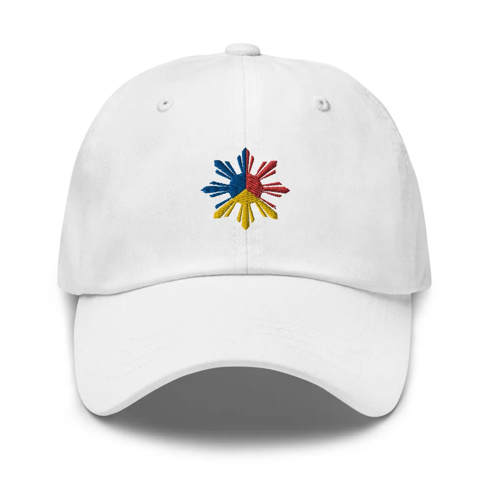 Philippines Sun Tricolor Dad hat