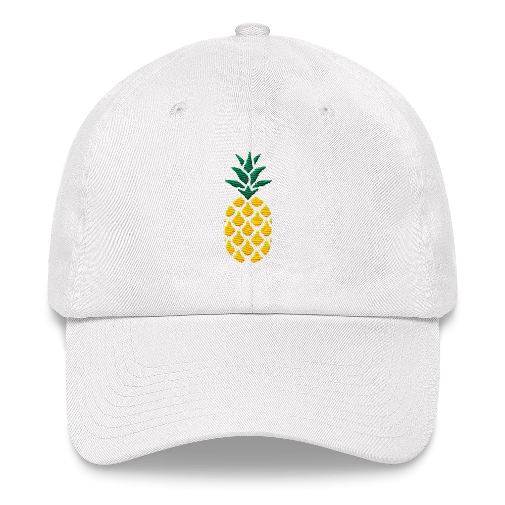 Pineapple Twill Dad Hat
