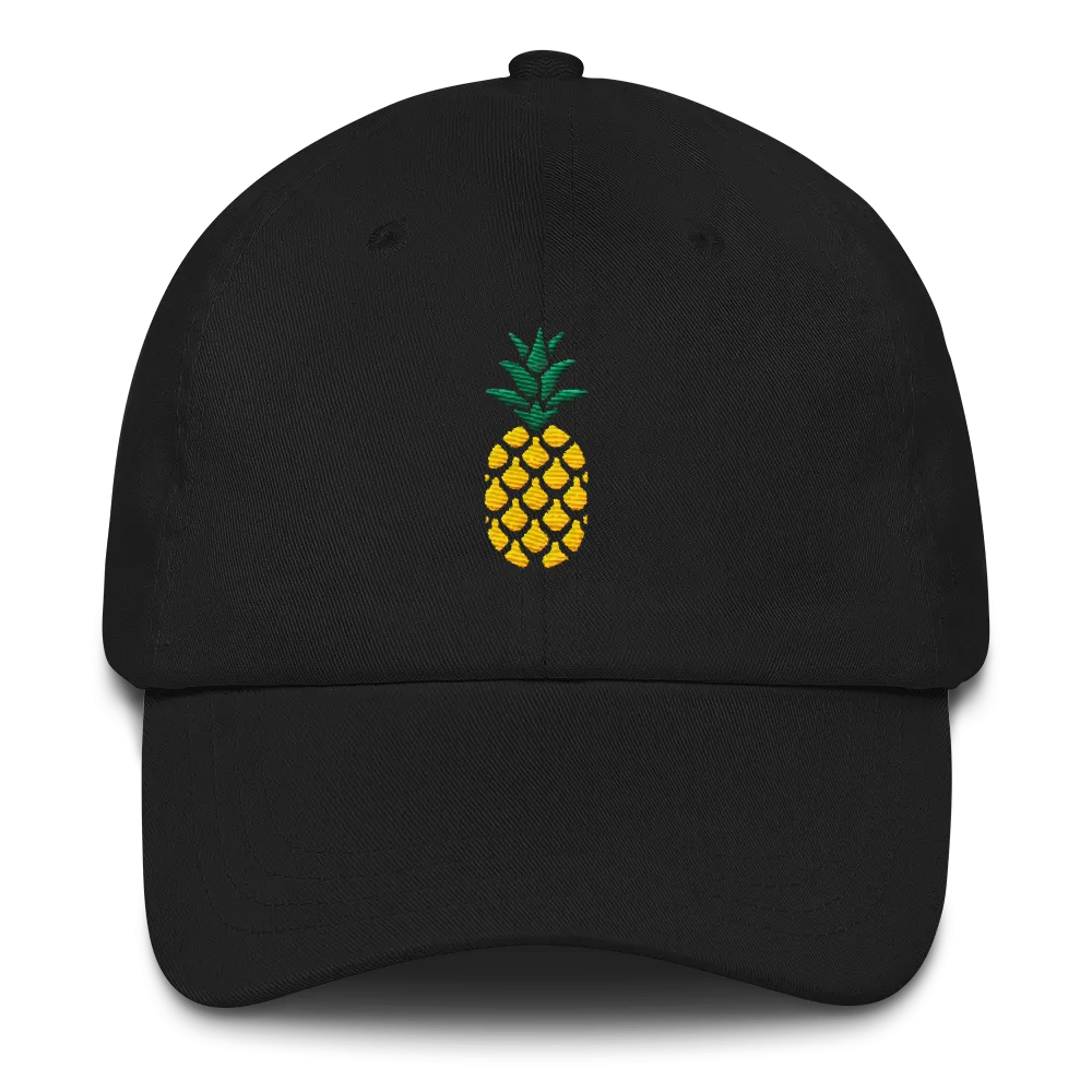 Pineapple Twill Dad Hat