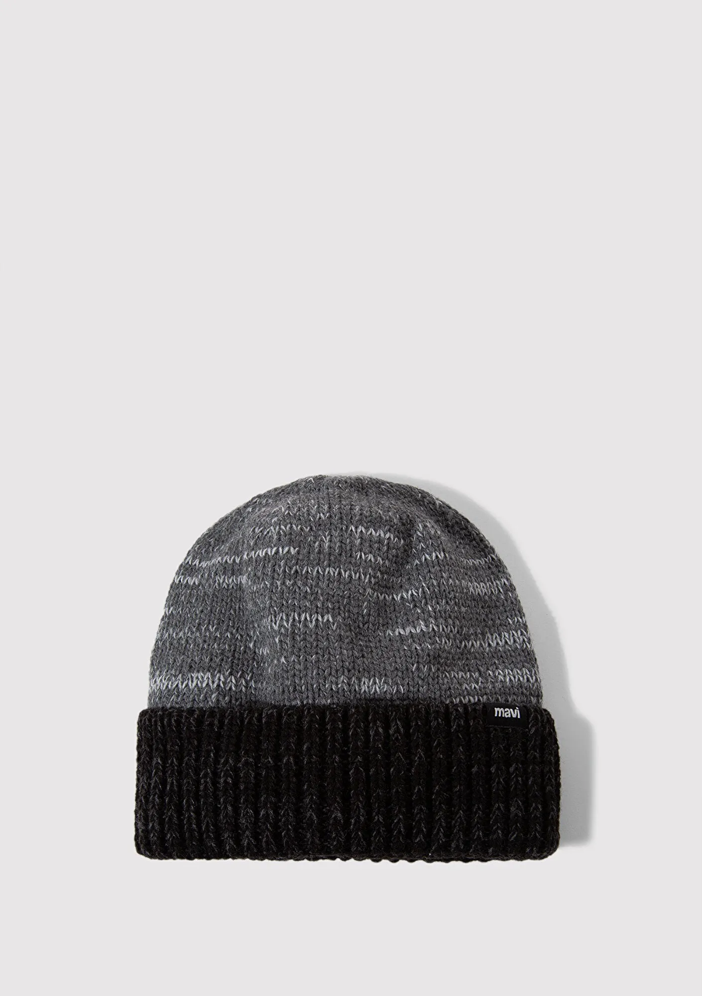 Printed Grey Beret
