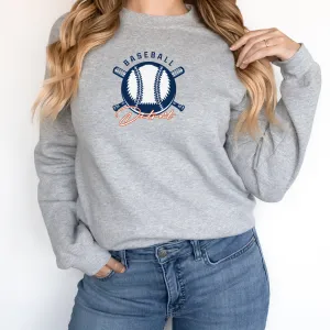 "Baseball In The D" Relaxed Fit Long Sleeve Unisex T-Shirt