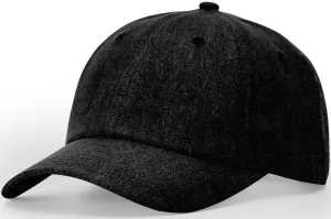 Richardson Recycled Performance Polyester Cap Heather Black