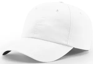 Richardson Relaxed Lite Performance Cap White