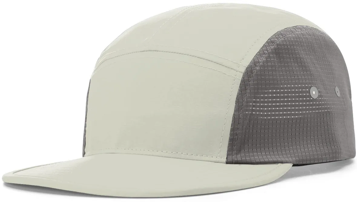 Richardson Water Repellant Packable Run Cap Light Jade Charcoal