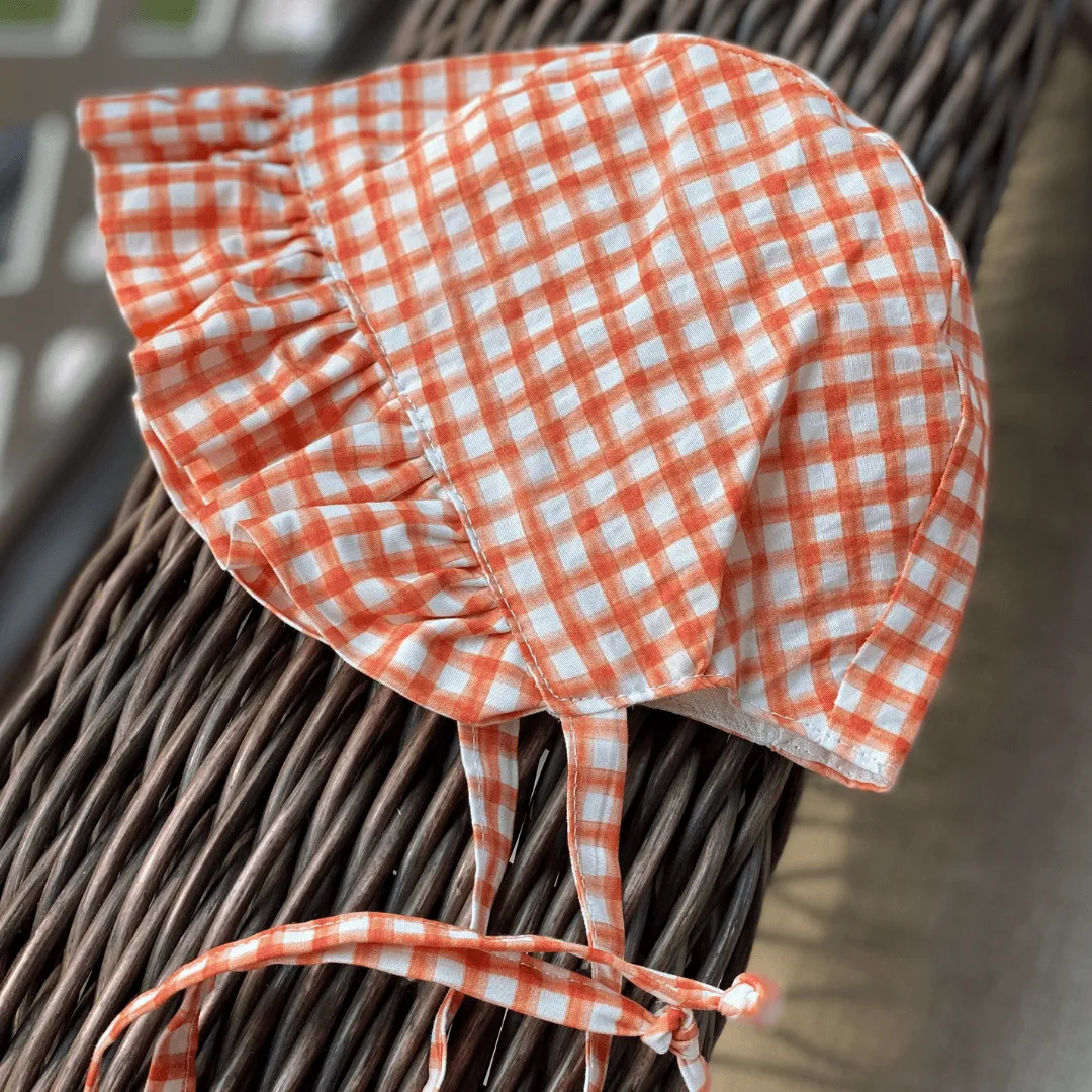 Ruffle Baby Bonnet