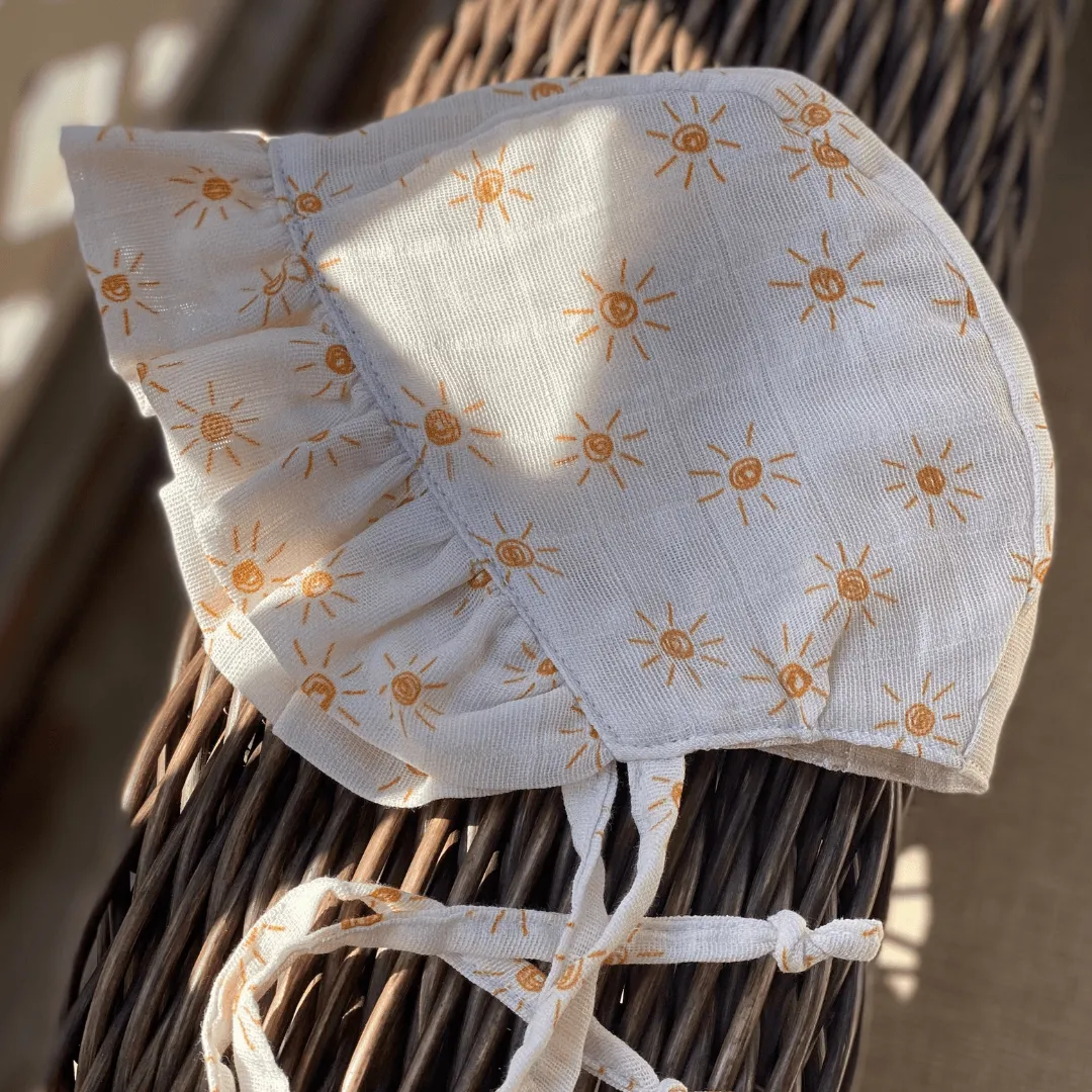 Ruffle Baby Bonnet
