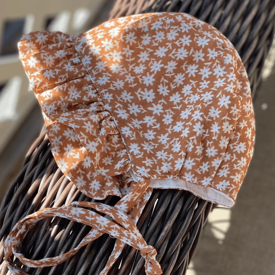 Ruffle Baby Bonnet
