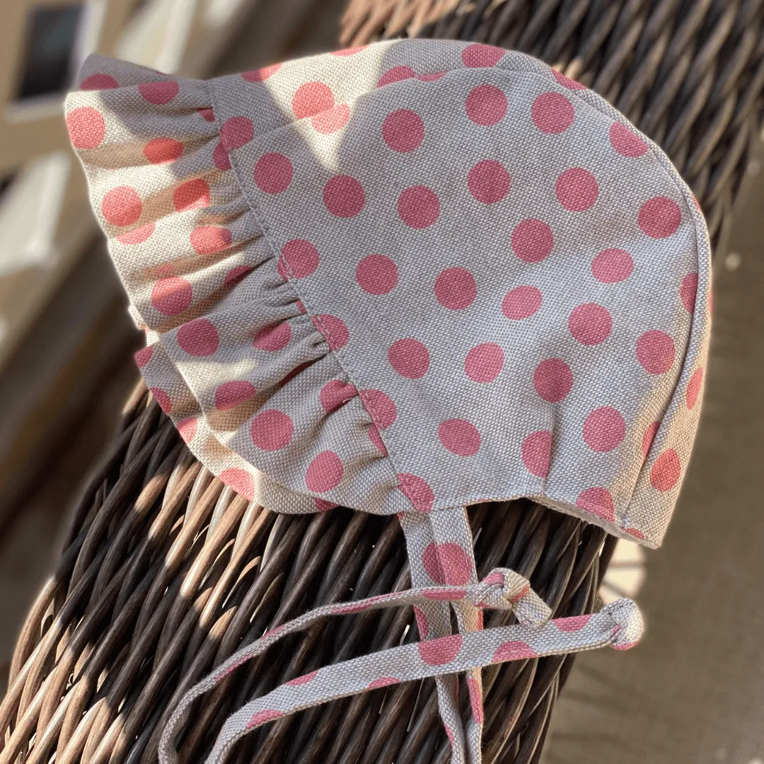 Ruffle Baby Bonnet