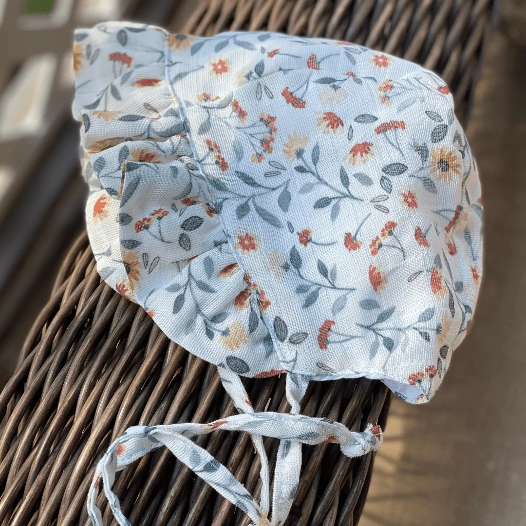 Ruffle Baby Bonnet