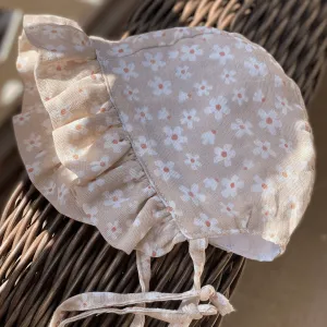 Ruffle Baby Bonnet
