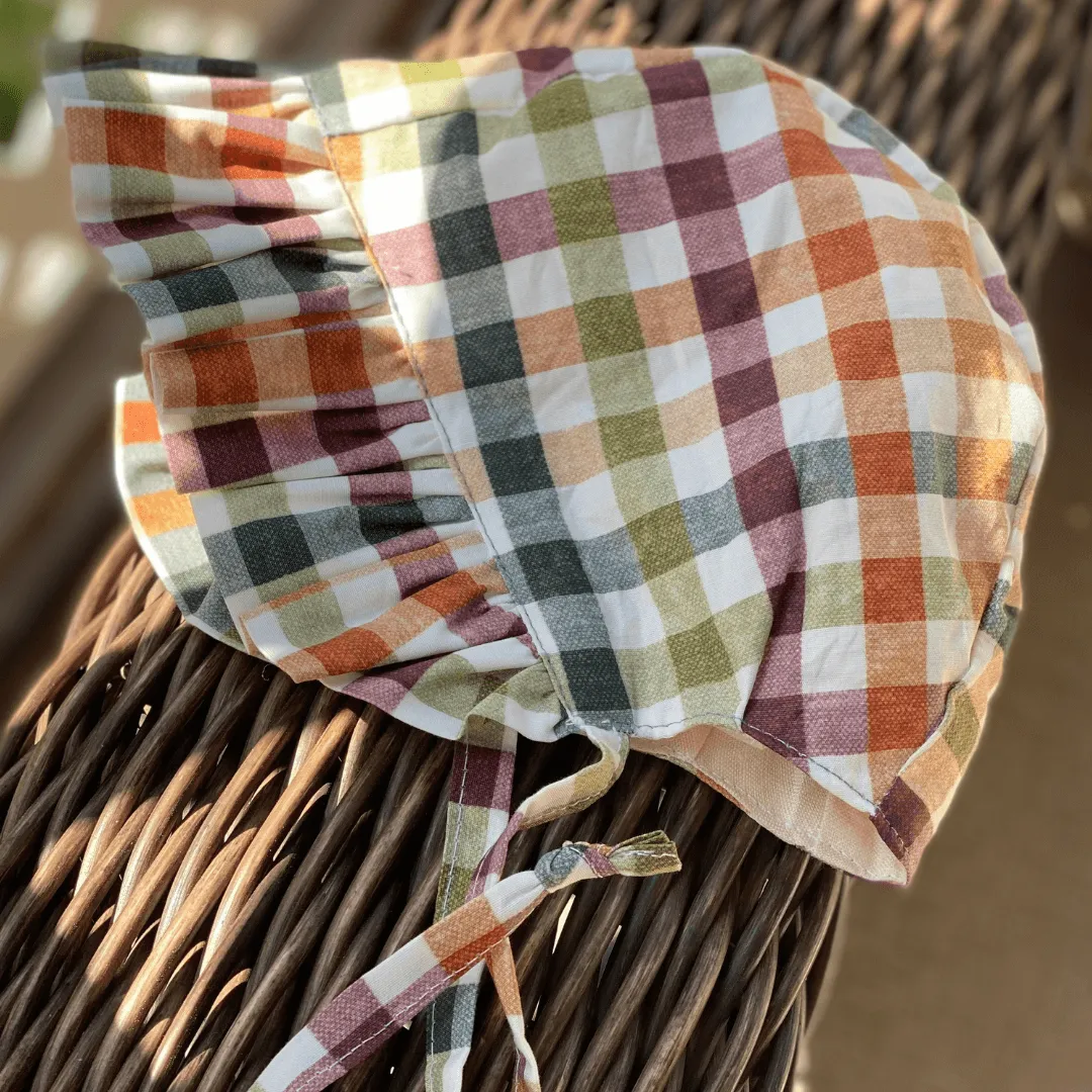 Ruffle Baby Bonnet