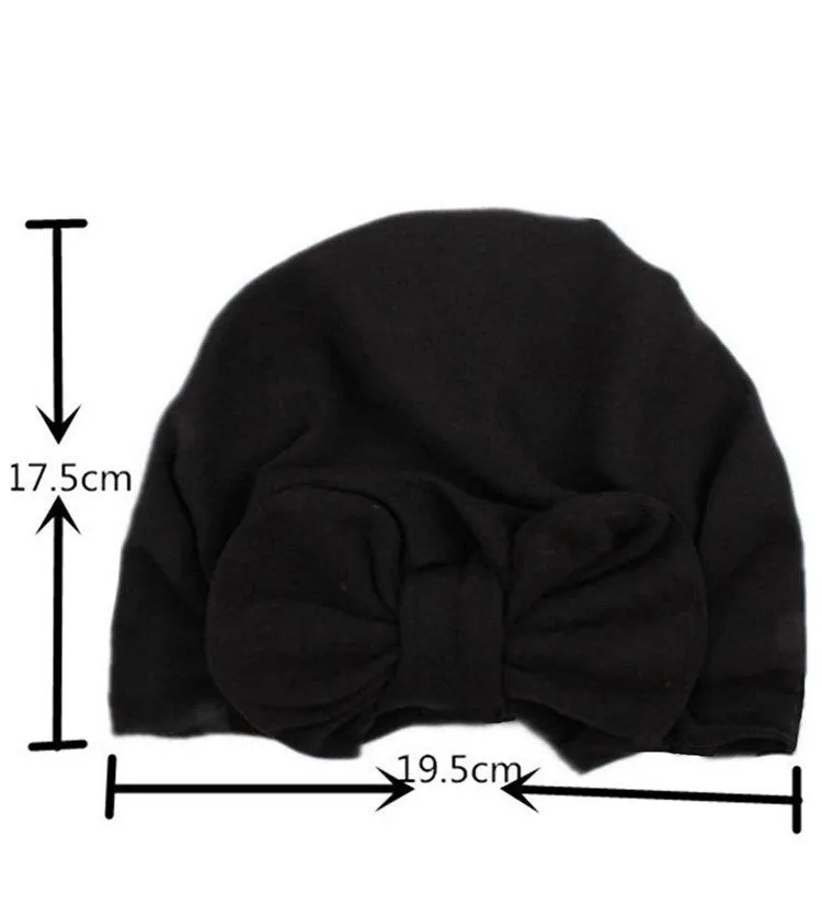 Satin Baby Bow Bonnet 0-3 Months