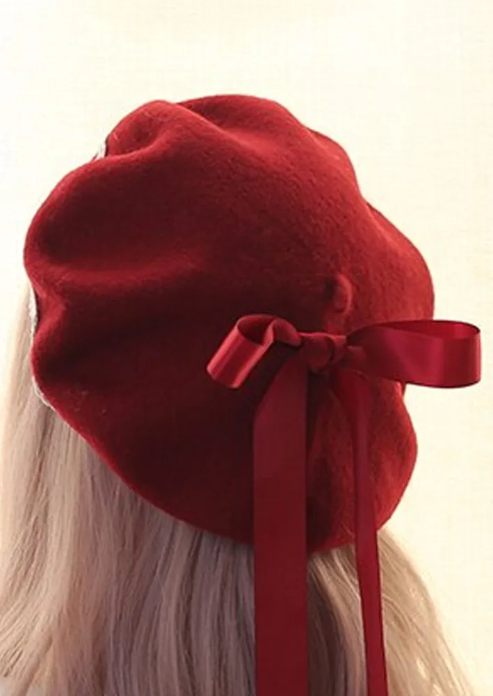 Scalloped Lace Paris Style French Beret