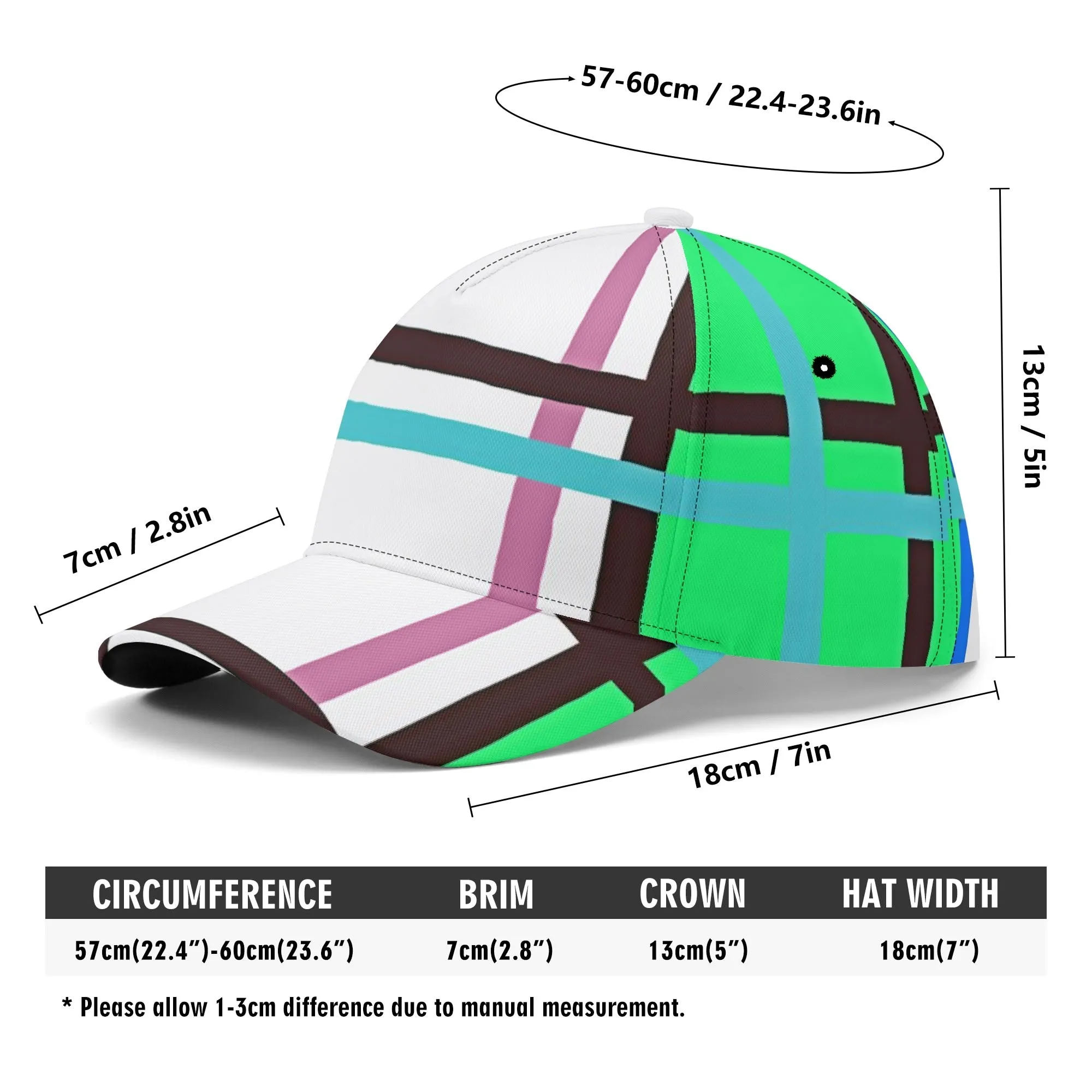 'Scalpsie Bay, Bute'Happy Tartan® Baseball Cap