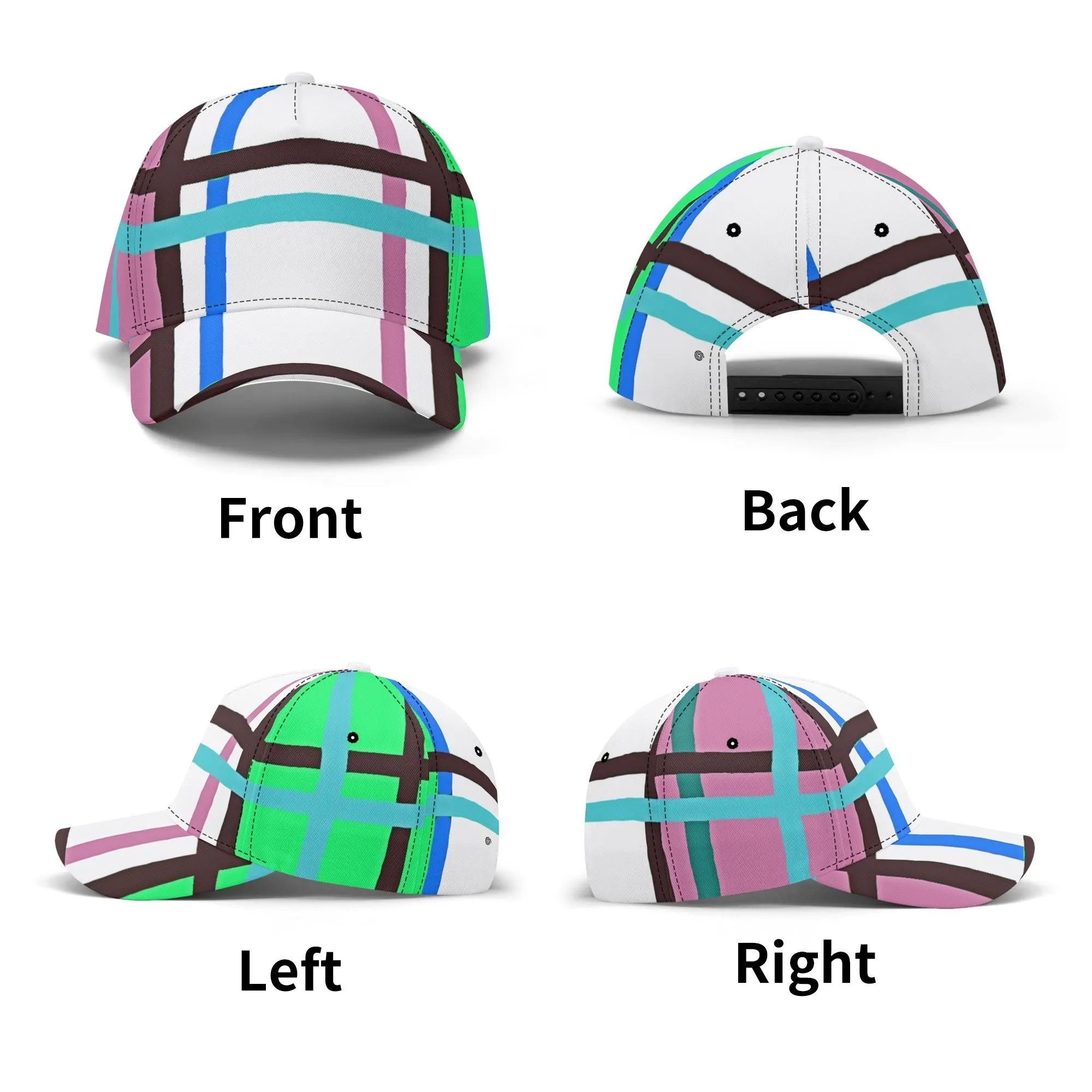 'Scalpsie Bay, Bute'Happy Tartan® Baseball Cap