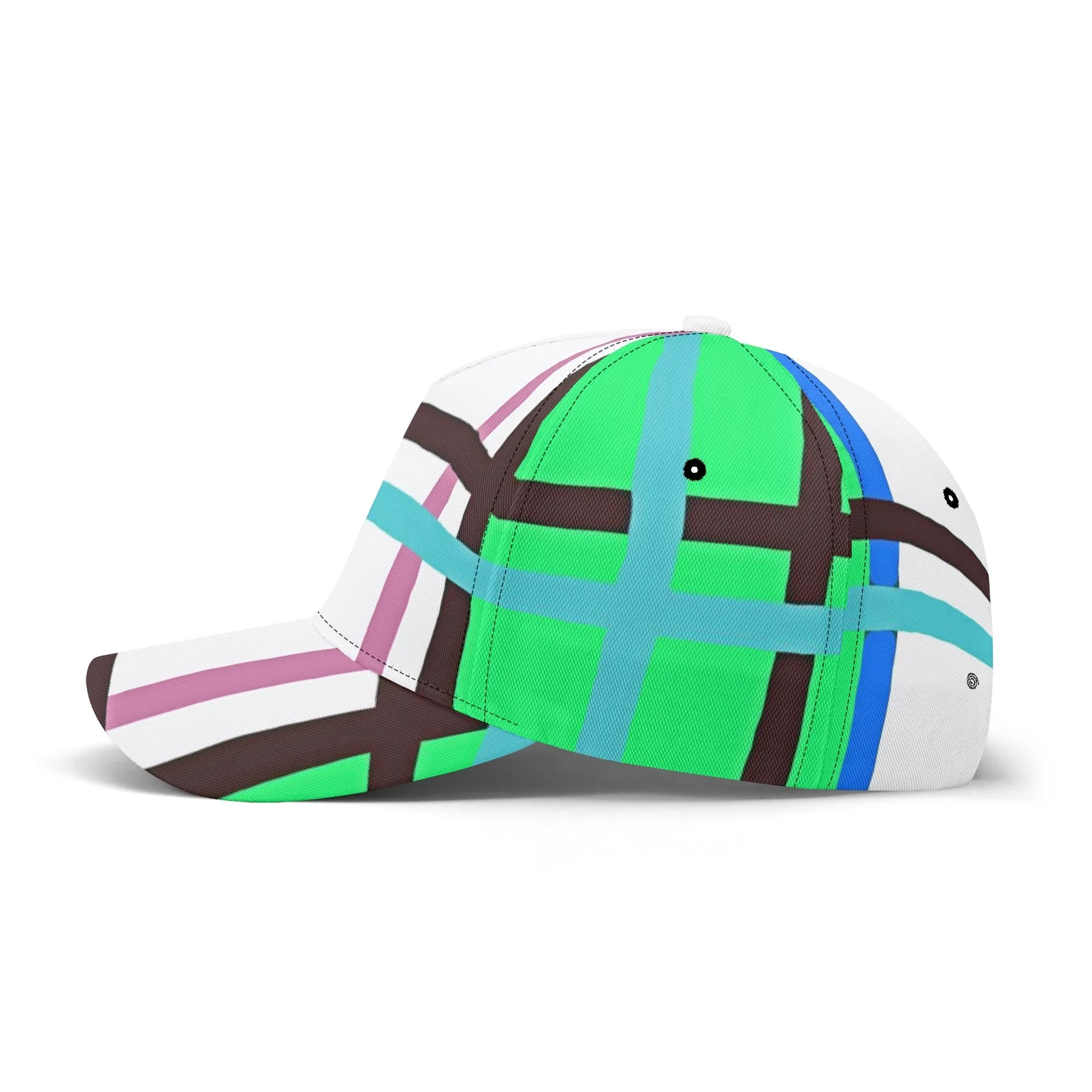 'Scalpsie Bay, Bute'Happy Tartan® Baseball Cap