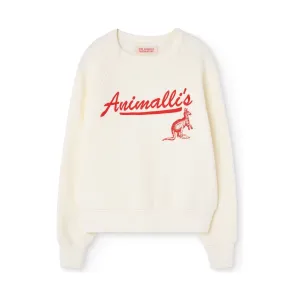Shark Sweatshirt White