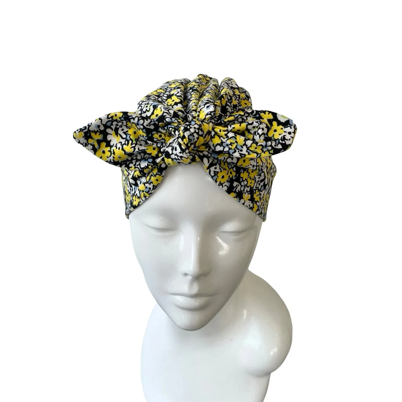 Soft Cotton Jersey Bow Head Wrap