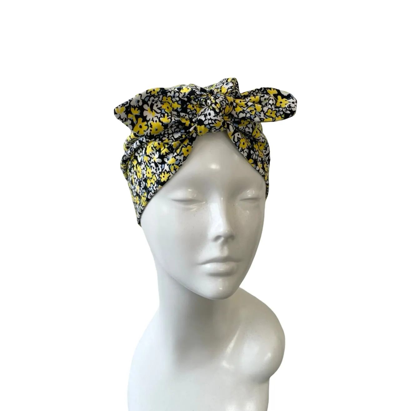 Soft Cotton Jersey Bow Head Wrap