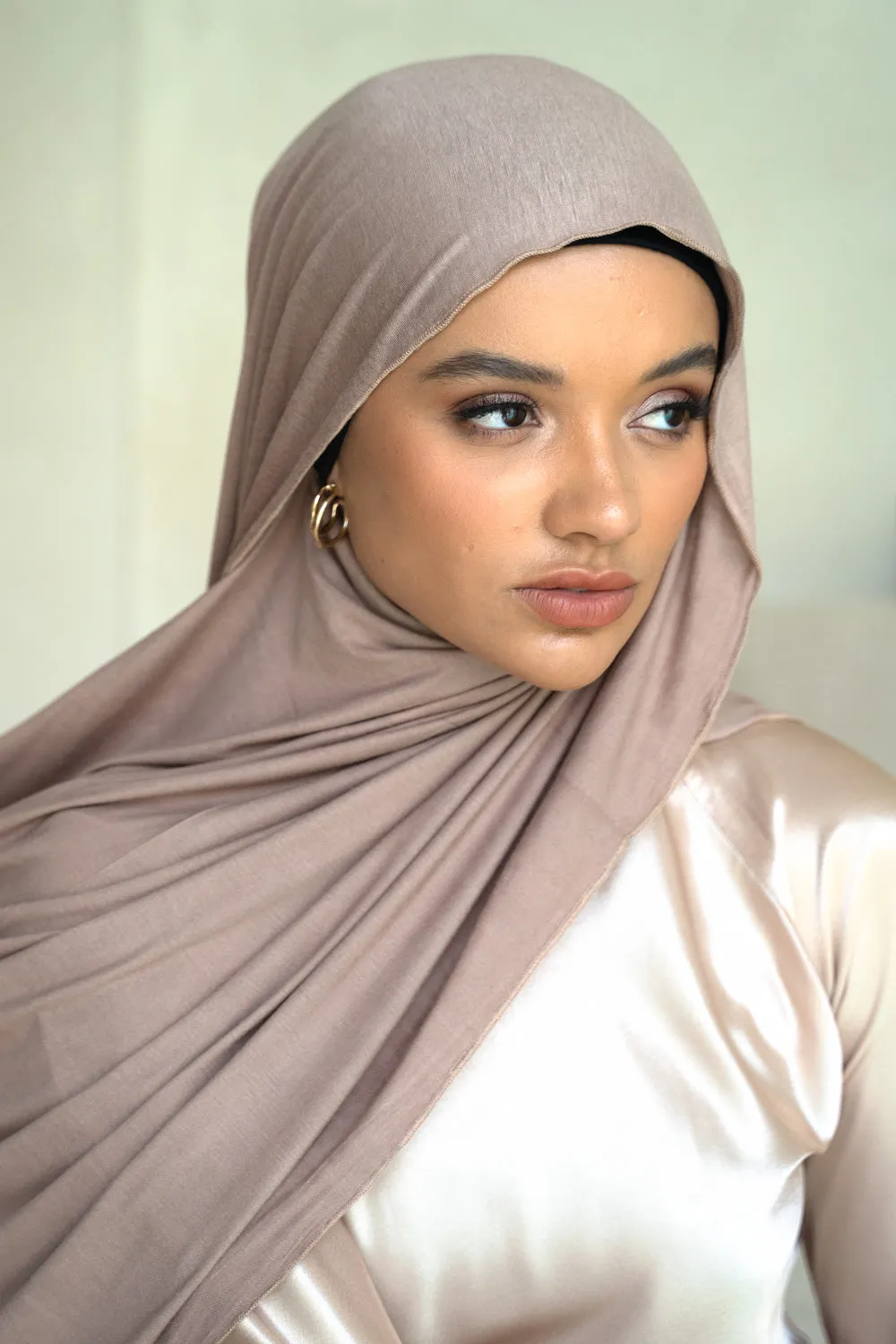 Soft Fawn Hijab Jersey -Colour 009