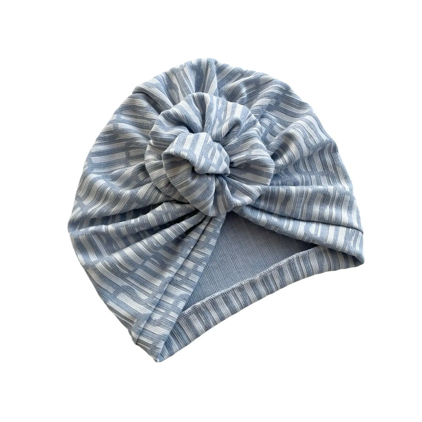 Soft Knit Fabric Rosette Turban
