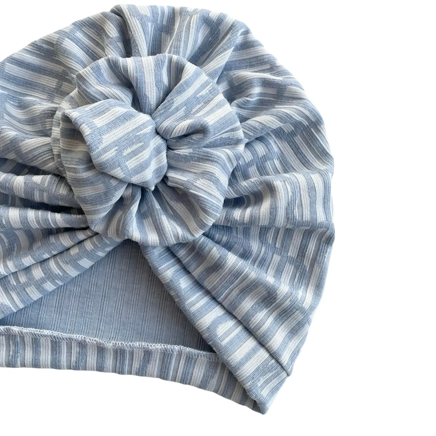 Soft Knit Fabric Rosette Turban