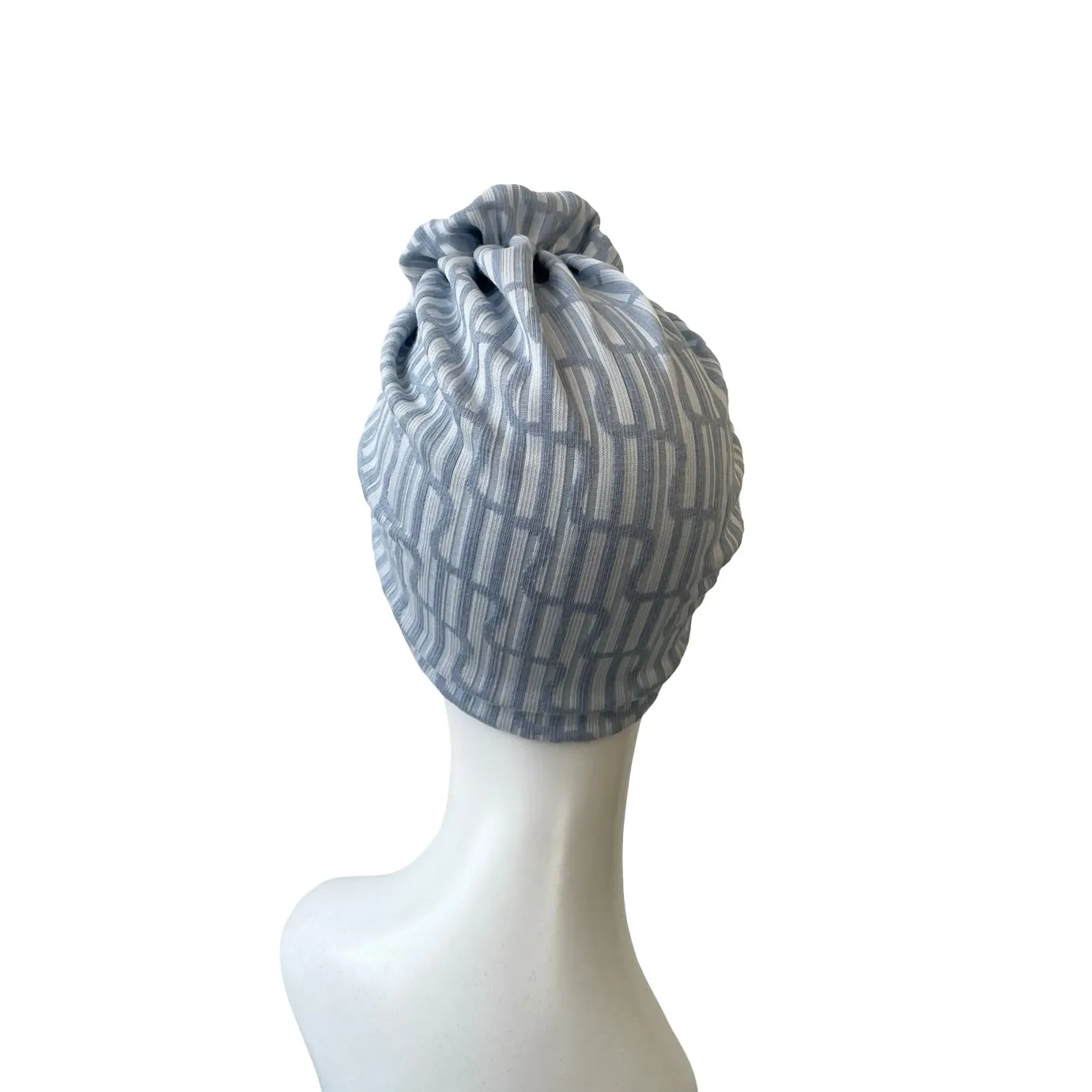 Soft Knit Fabric Rosette Turban