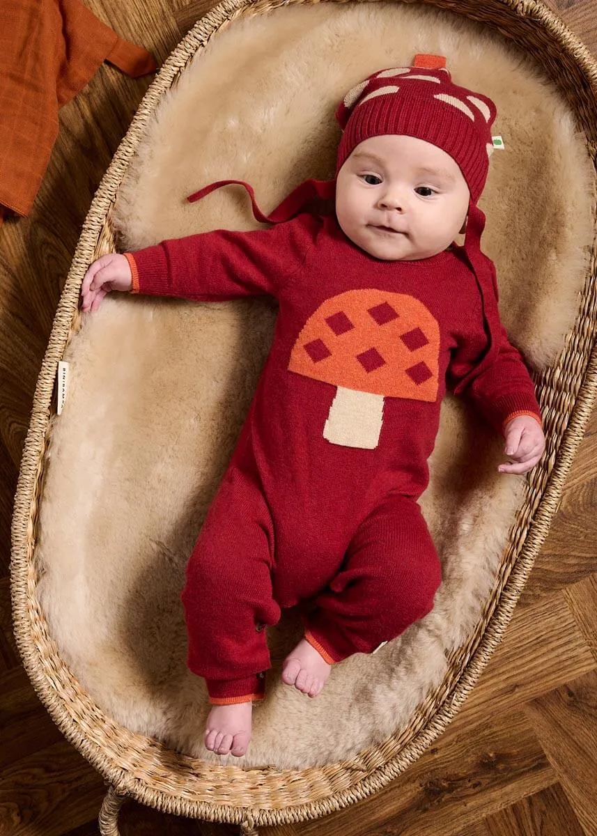 Sorrel & Pippin Set - Rusty Playsuit & Hat Set