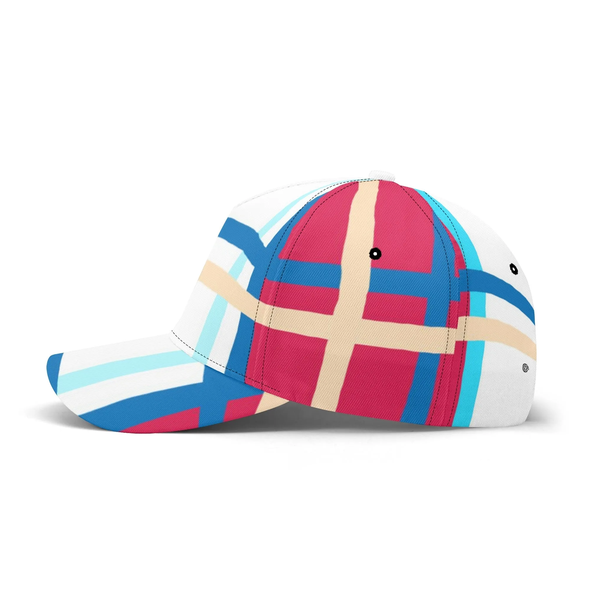 'St Ninians Bay, Bute' Happy Tartan® Baseball Cap