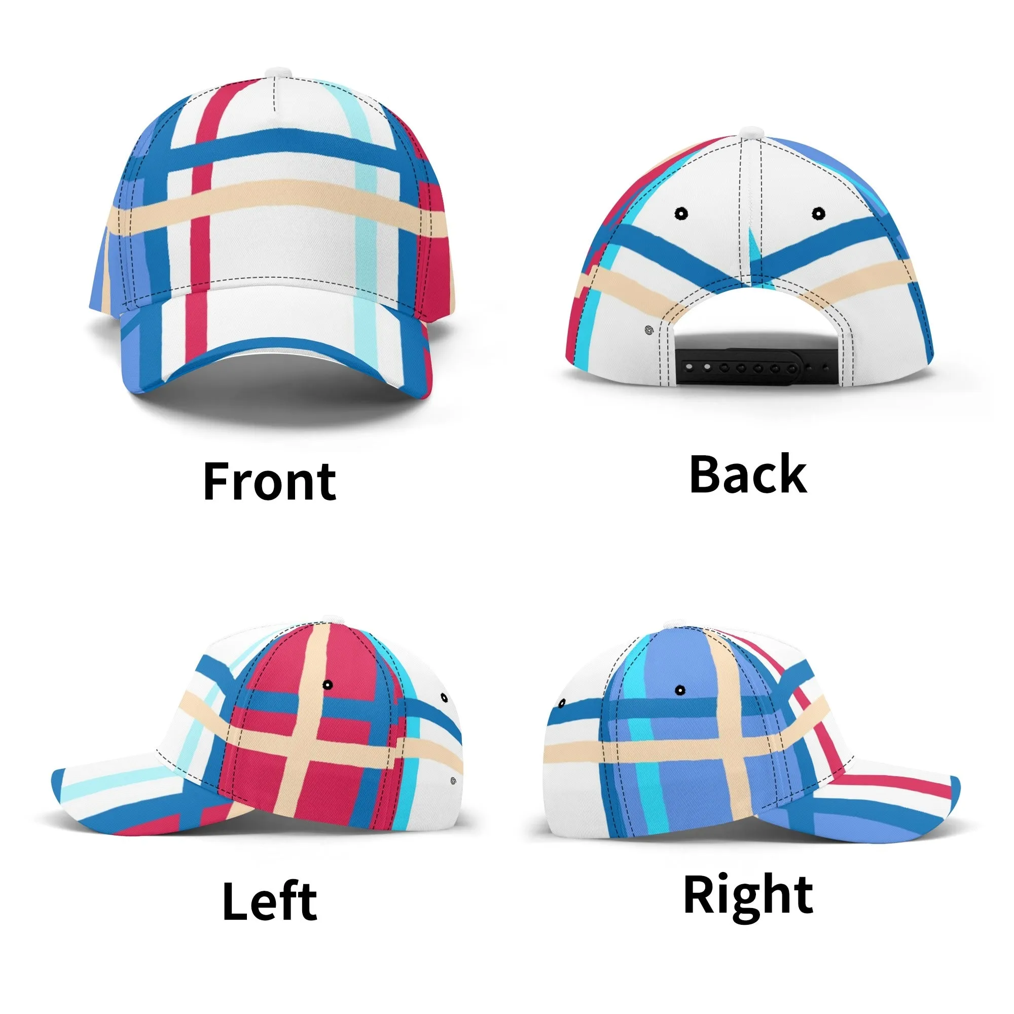 'St Ninians Bay, Bute' Happy Tartan® Baseball Cap