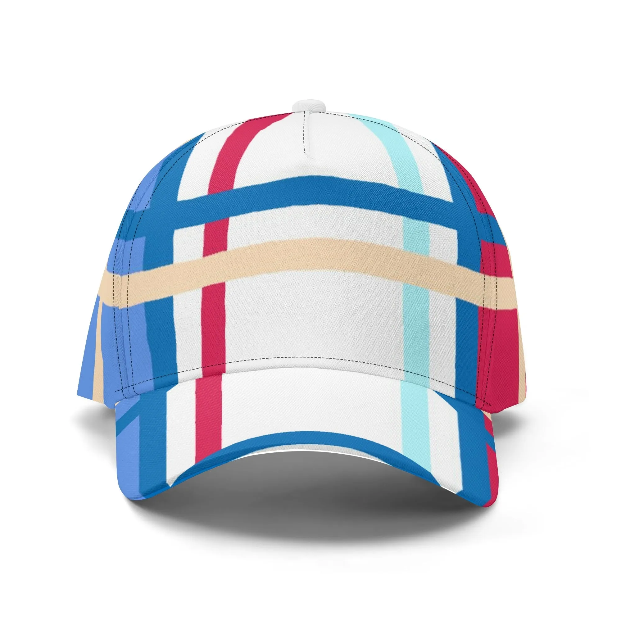 'St Ninians Bay, Bute' Happy Tartan® Baseball Cap