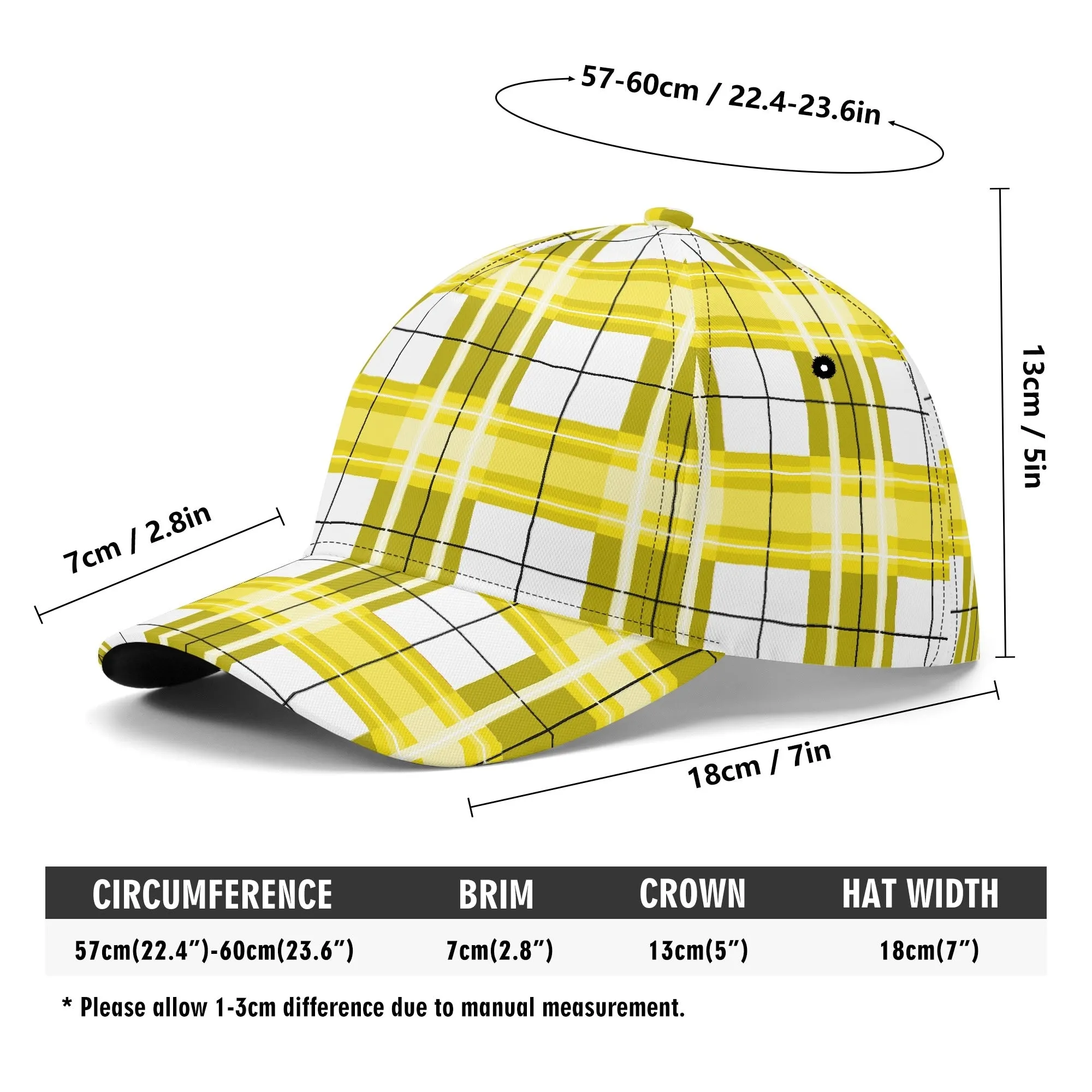 ✨'Staffa Sky' Happy Tartan® Baseball Cap✨