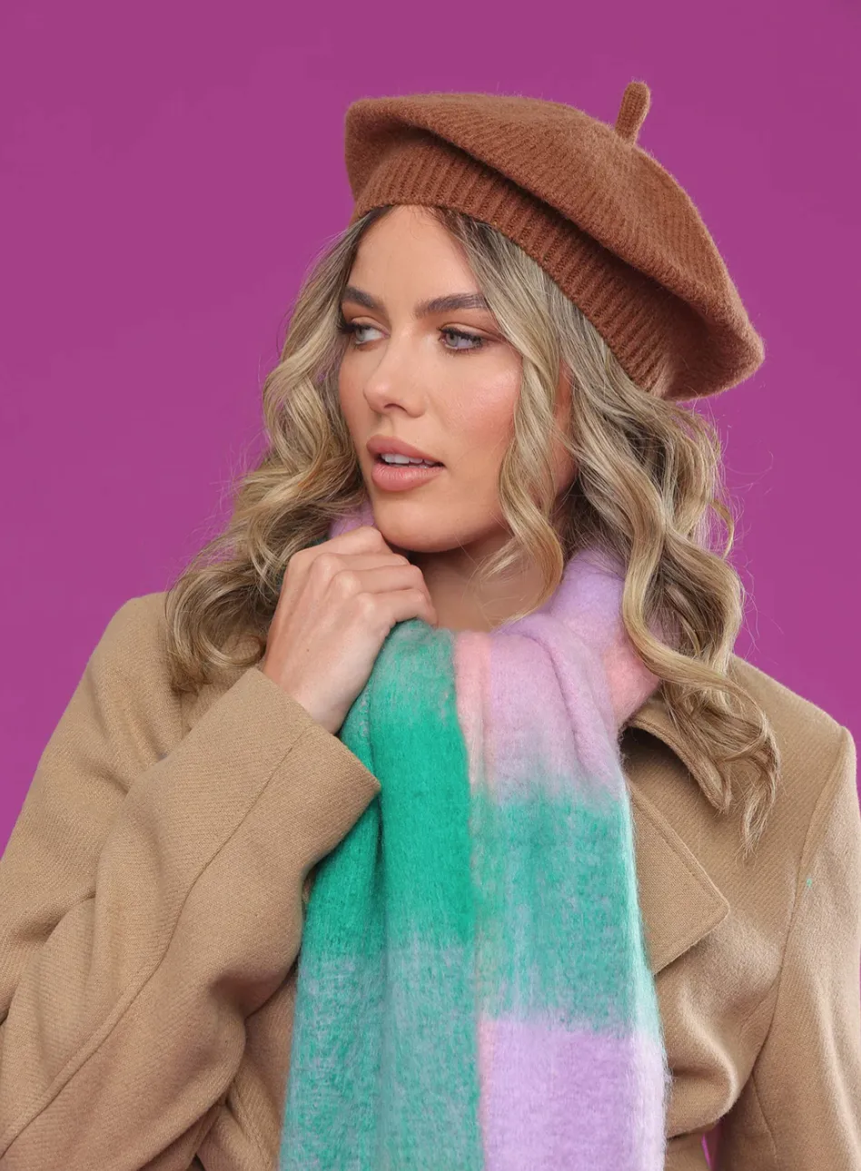 Stevie Beret Chocolate