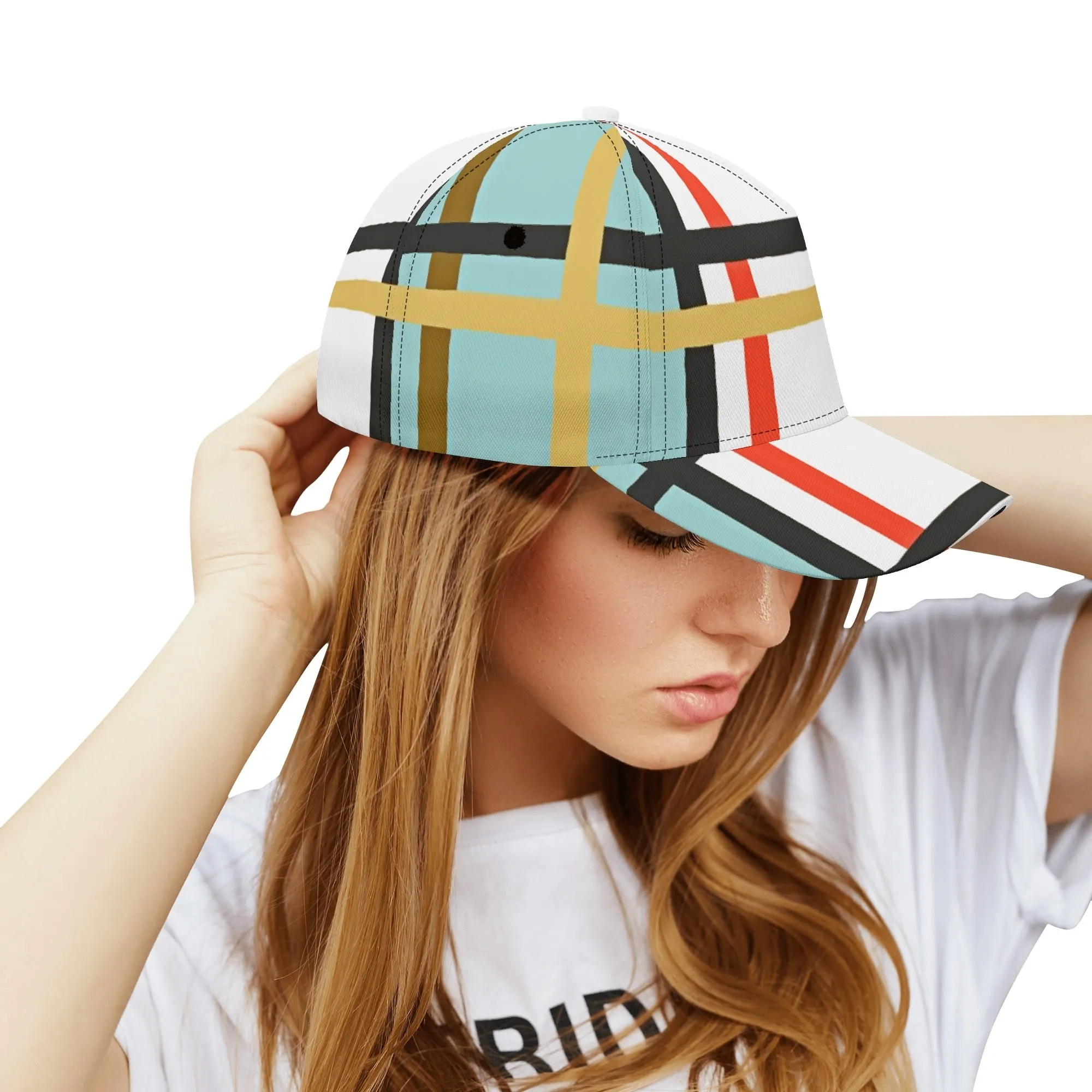'Stravanan, Bute' Happy Tartan® Baseball Cap
