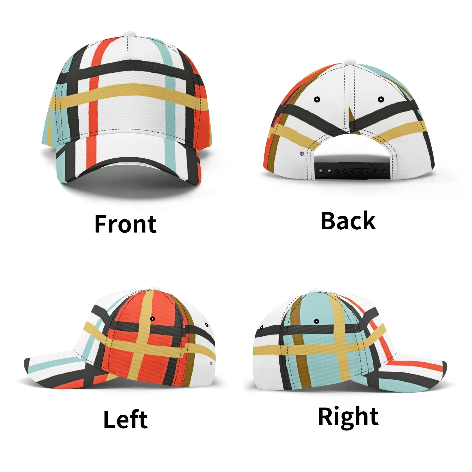 'Stravanan, Bute' Happy Tartan® Baseball Cap