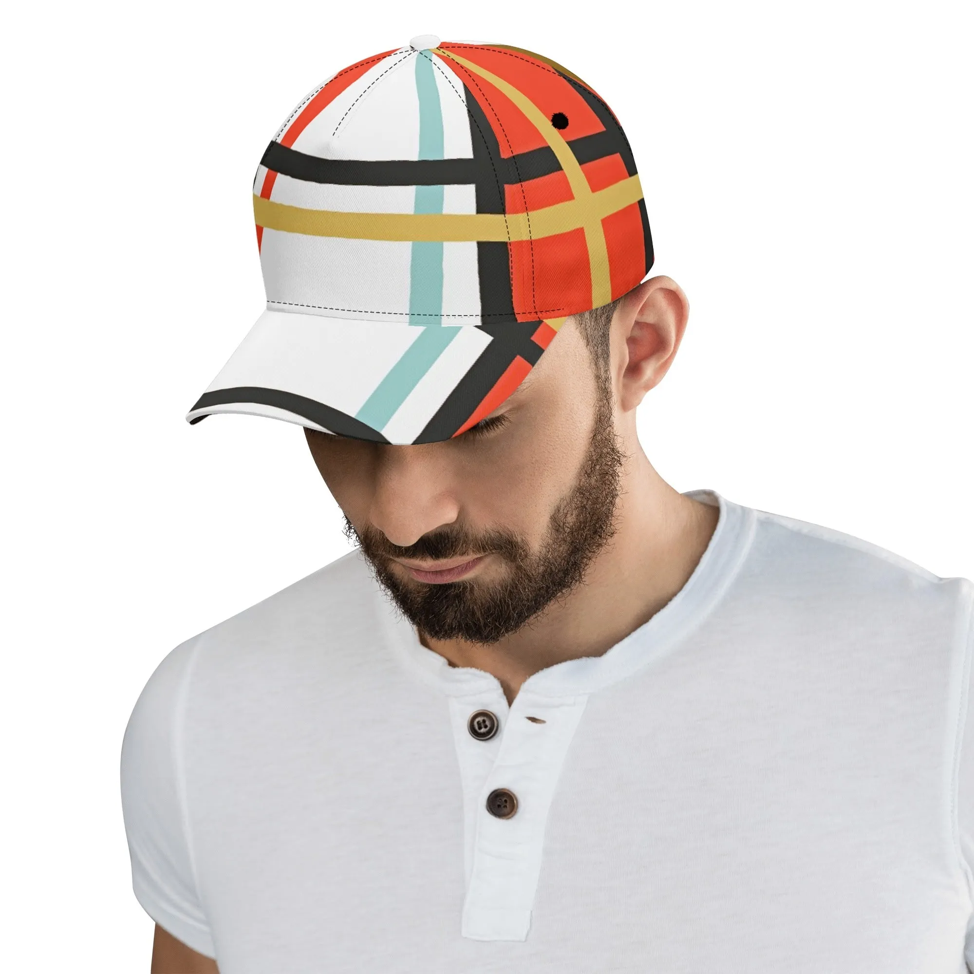 'Stravanan, Bute' Happy Tartan® Baseball Cap