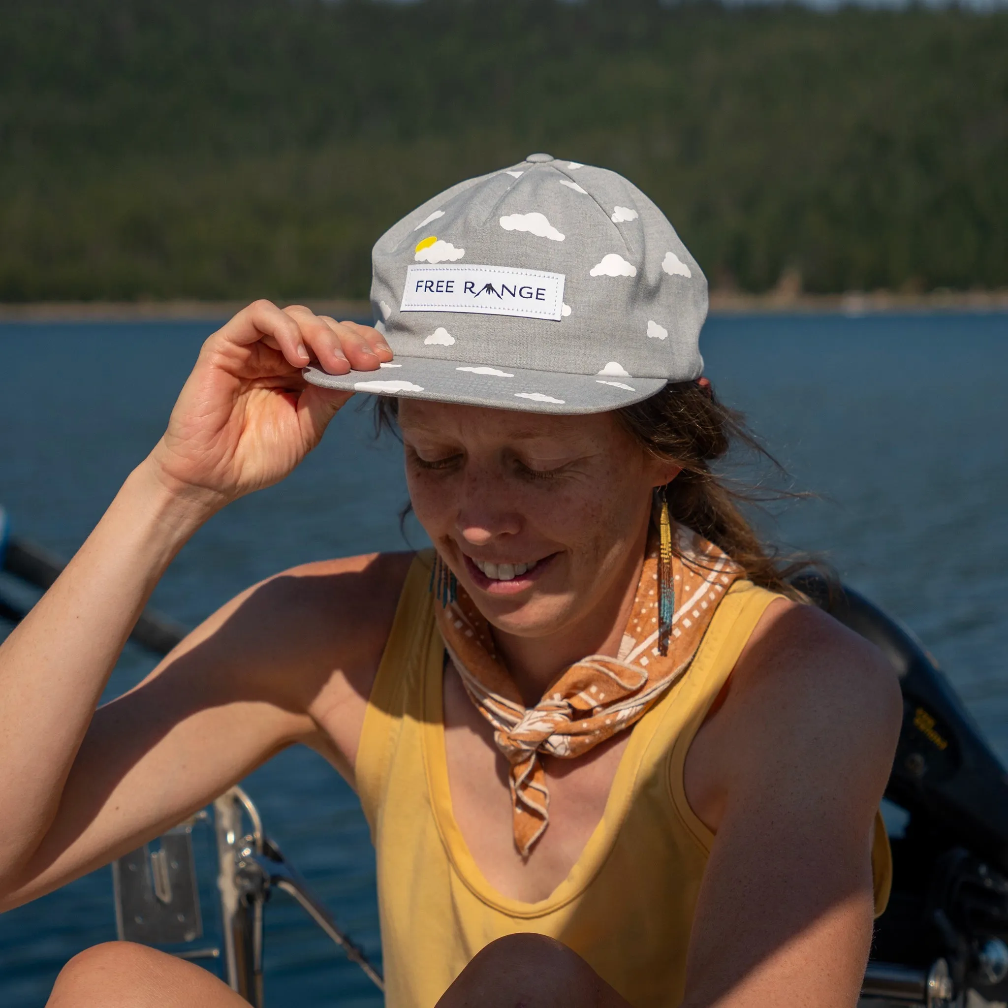 The Hat with Clouds on It