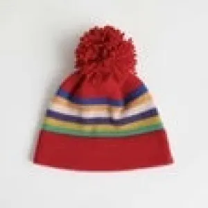 The Mountain Lid Bandido Rojo Cashmere Beanie