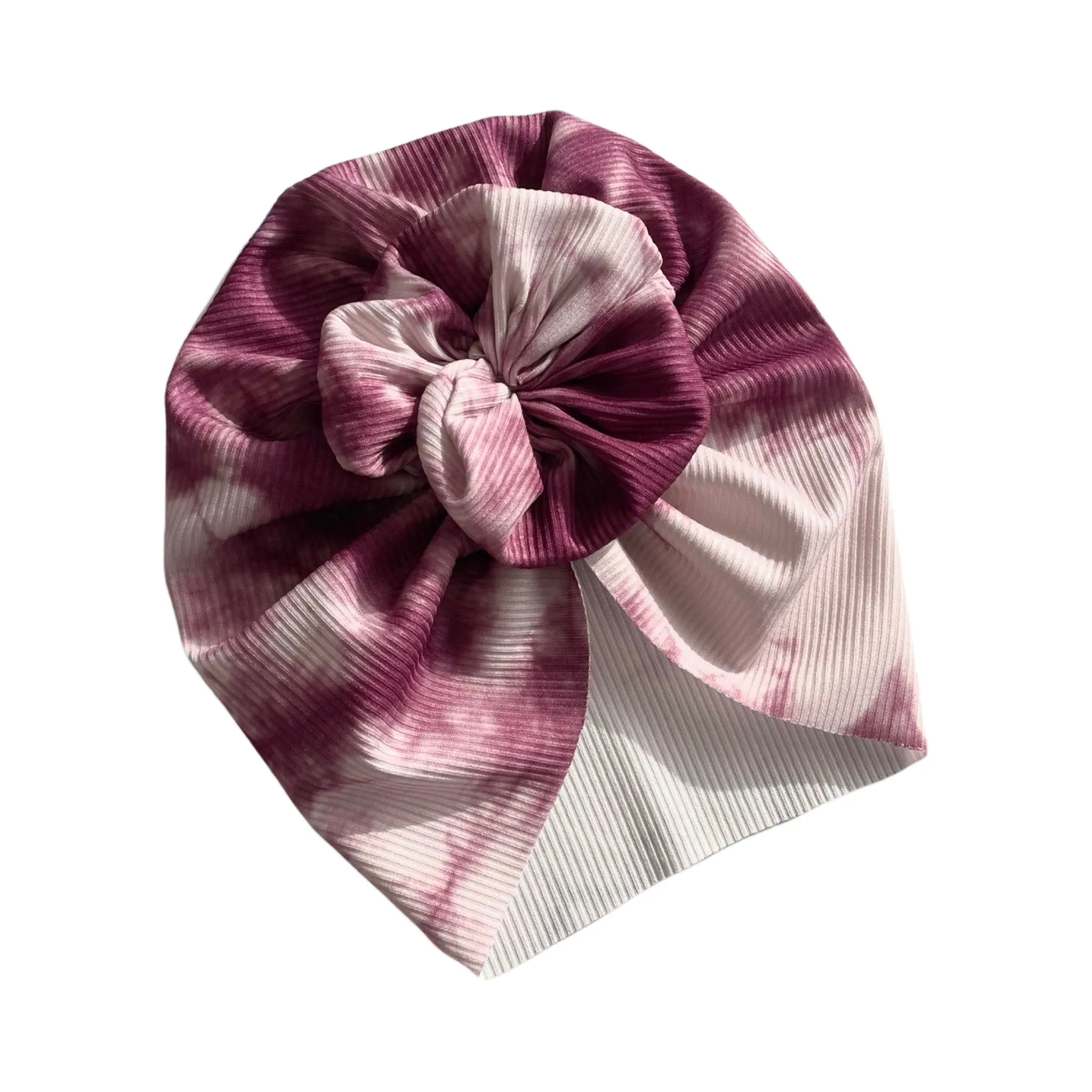 Tie Dye Turban Hat Baby Girl Outfit 6-18months