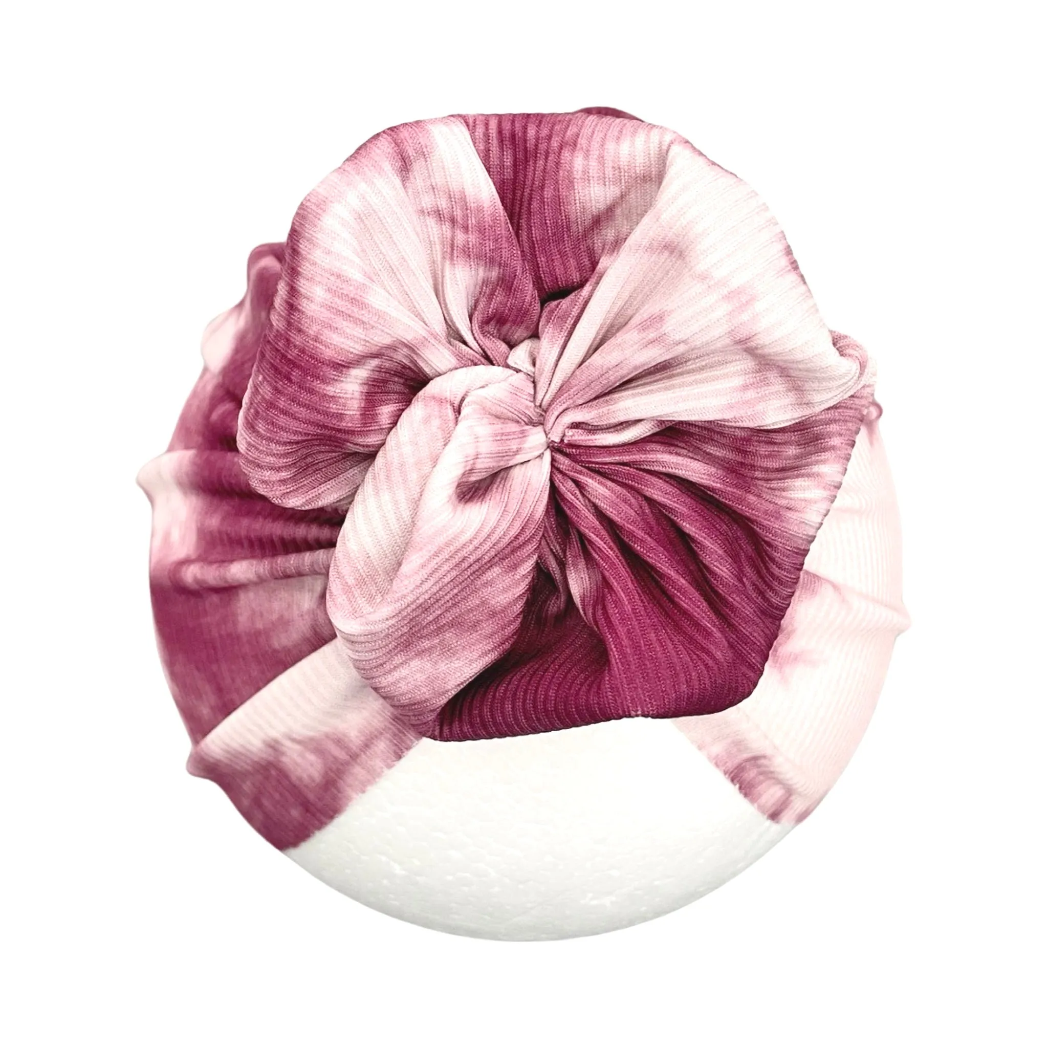 Tie Dye Turban Hat Baby Girl Outfit 6-18months
