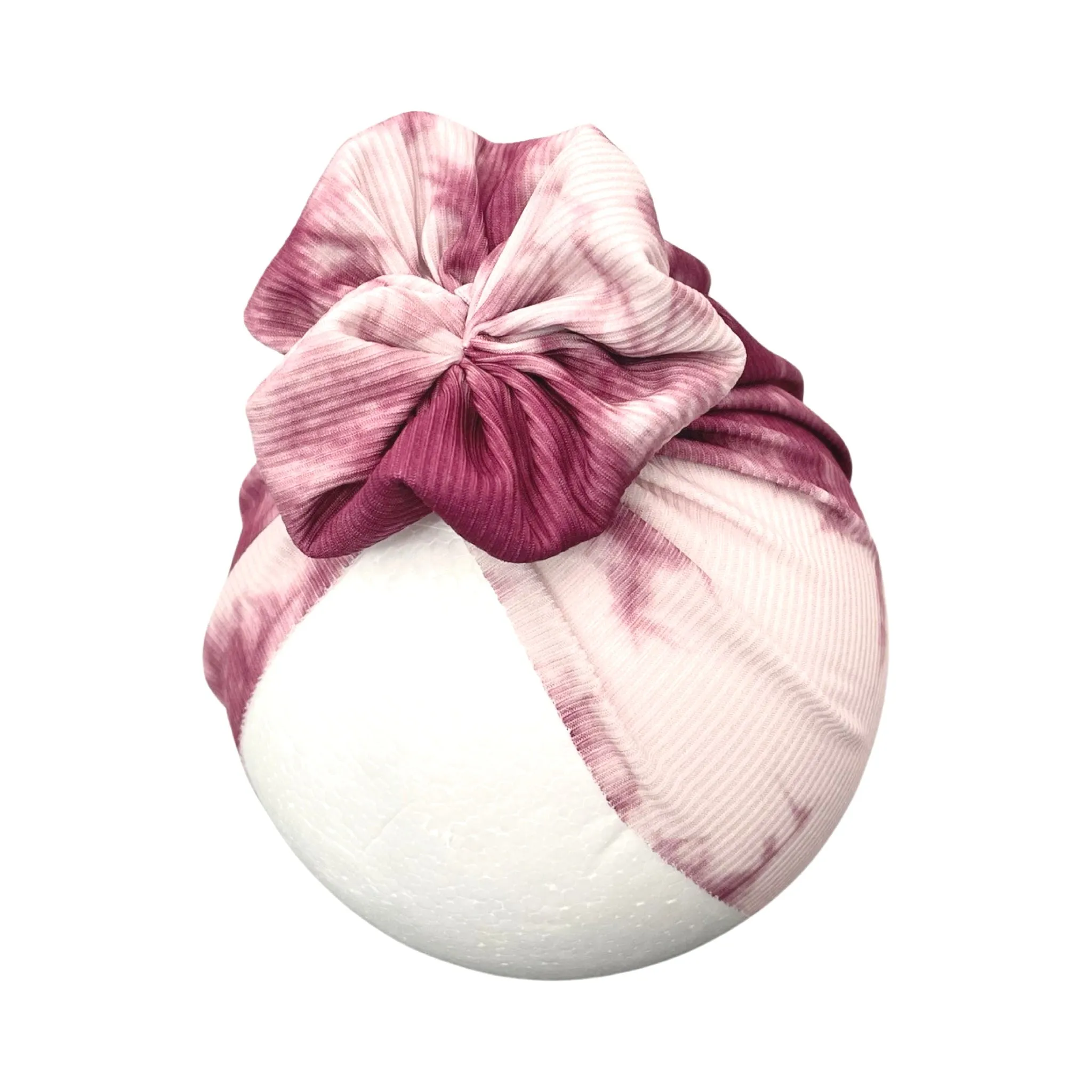 Tie Dye Turban Hat Baby Girl Outfit 6-18months