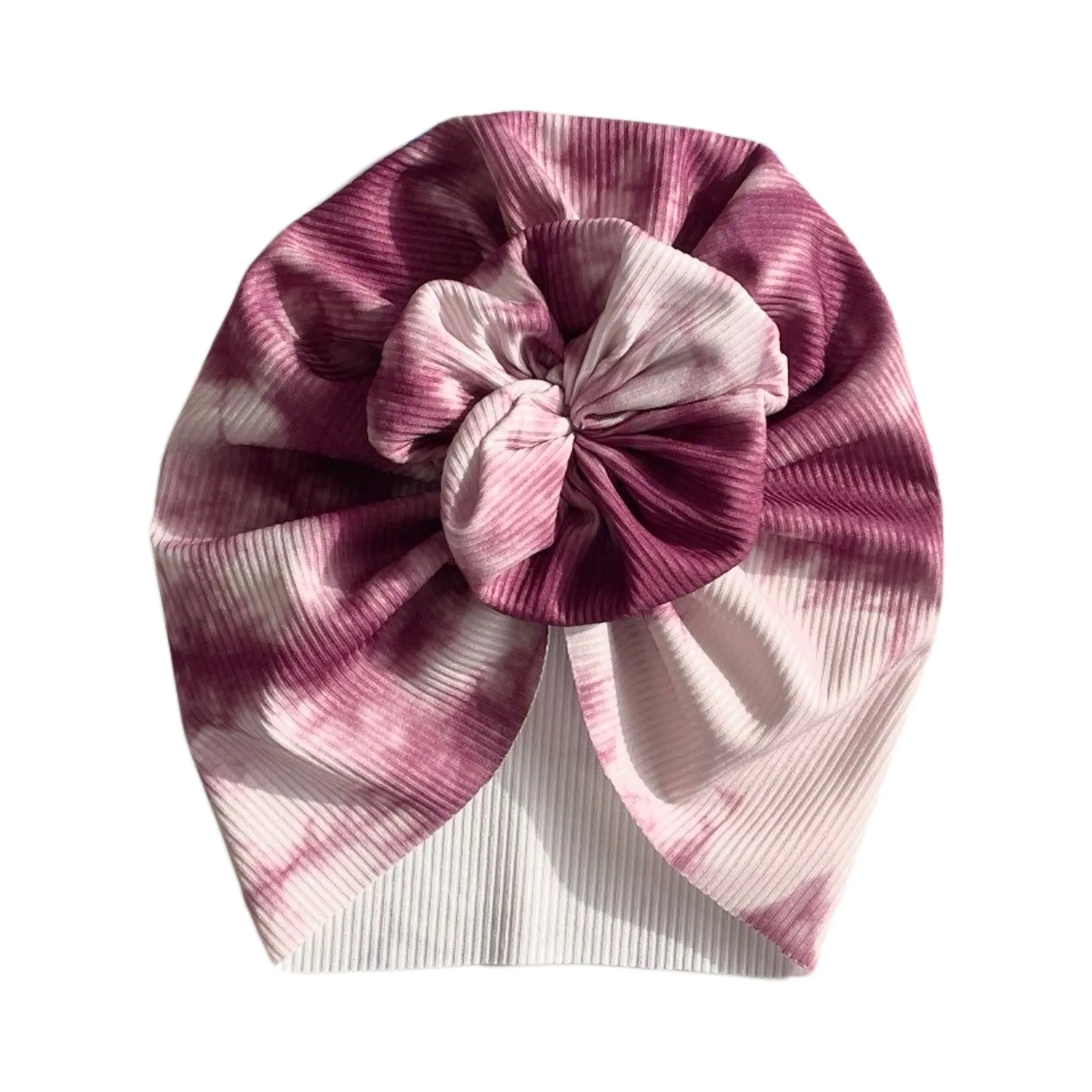 Tie Dye Turban Hat Baby Girl Outfit 6-18months