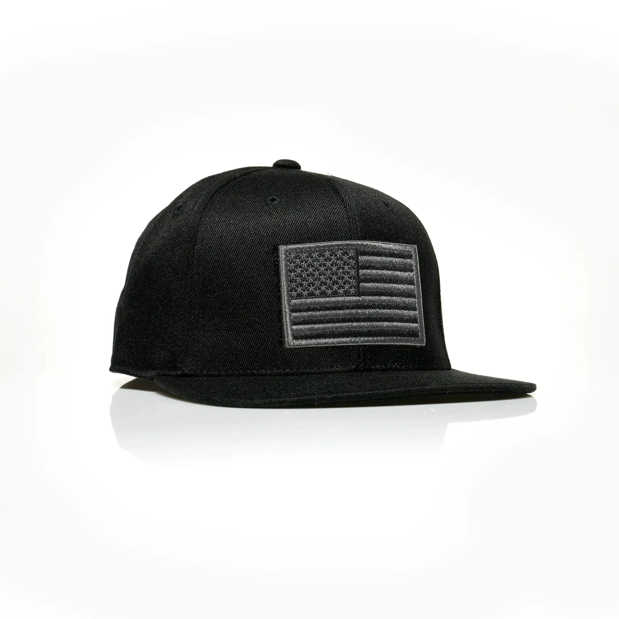 USA Black Flag Patch Flexfit Snapback 110