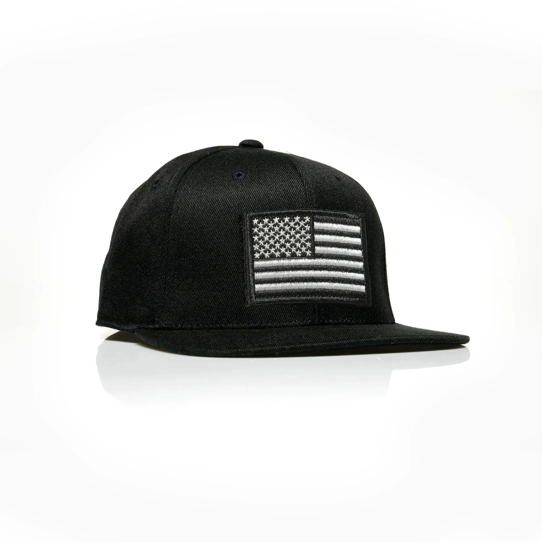 USA Black Flag Patch Flexfit Snapback 110