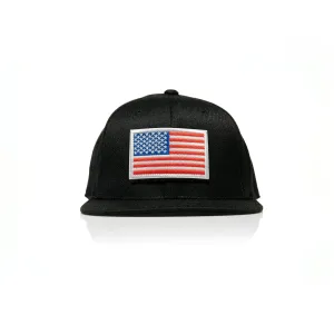 USA Flag Patch Flexfit Snapback 110