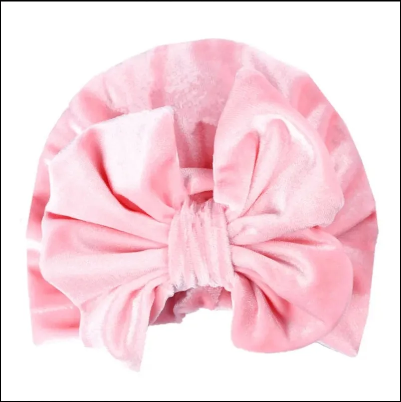 Velvet Bow Turbans