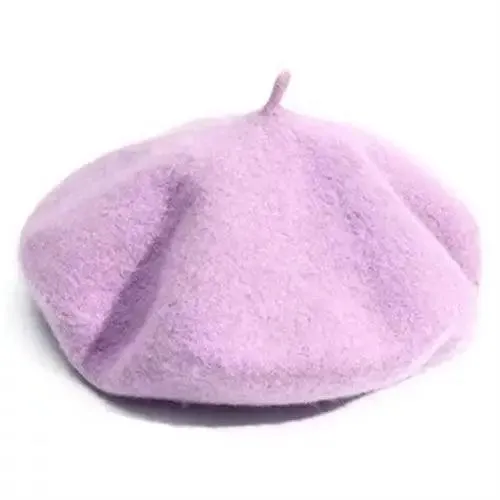Vintage Beret Hat Flat Cap For Women Retro Classic Style Wool Beret Caps Modern Women Hats