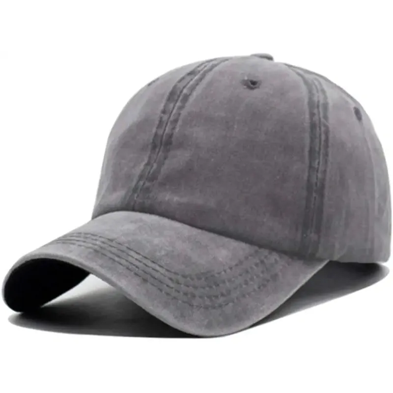 Vintage Washed Distressed Baseball-Cap