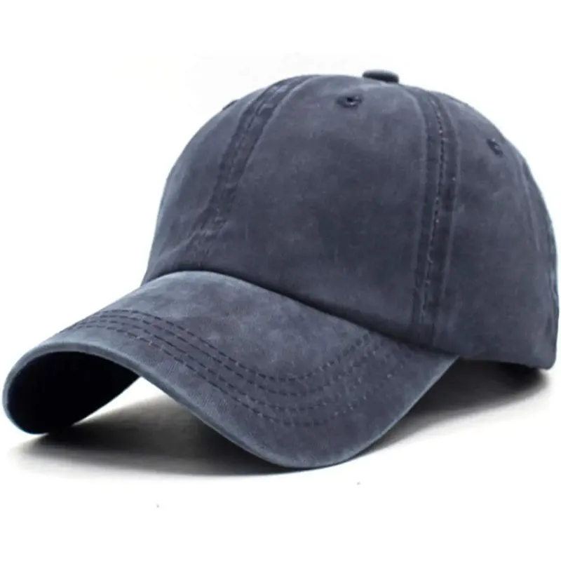 Vintage Washed Distressed Baseball-Cap