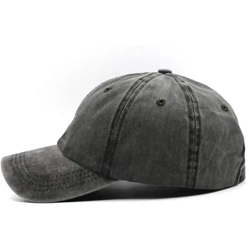 Vintage Washed Distressed Baseball-Cap